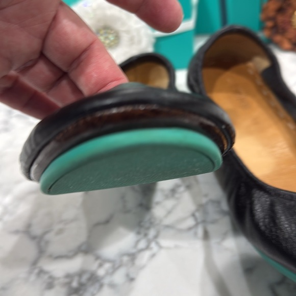 Tieks matte black size 11 good used condition. Price is firm. Includes box - Picture 5 of 12